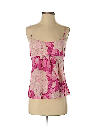 Trina Turk Sleeveless Silk Top (view 1)