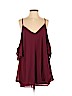 TOBI 100% Polyester Burgundy Cocktail Dress Size S - photo 1