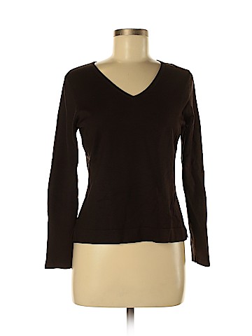 Jones New York Collection Silk Pullover Sweater (view 1)