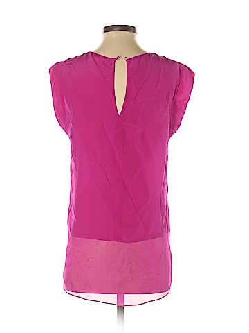 Rebecca Taylor Short Sleeve Silk Top (view 2)