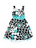 My Michelle Print Blue Dress Size 8 - photo 1