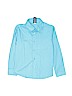 Jonathan Strong Blue Long Sleeve Button-Down Shirt Size 7 - photo 1