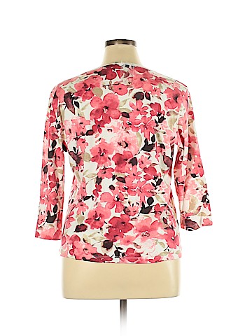 Karen Scott 3/4 Sleeve Henley (view 2)