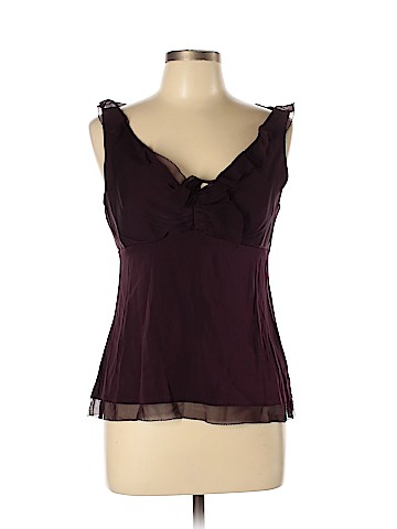 Elie Tahari Sleeveless Silk Top (view 1)