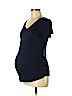 Isabel Maternity Blue Short Sleeve T-Shirt Size M - photo 1