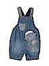 Next Baby 100% Cotton Blue Overalls Size 9-12 mo - photo 1