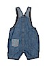Next Baby 100% Cotton Blue Overalls Size 9-12 mo - photo 2