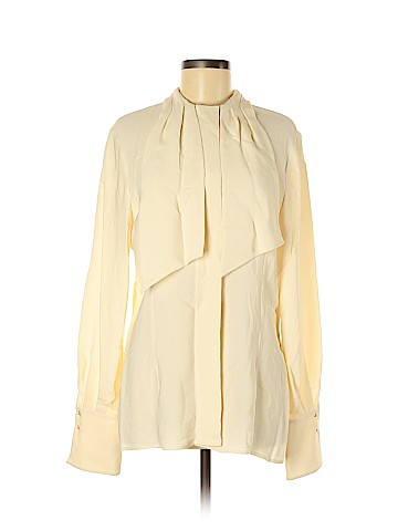 St. John Long Sleeve Silk Top (view 1)