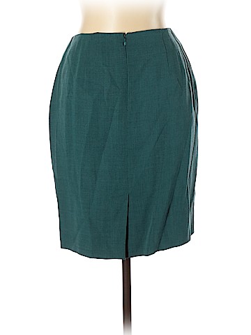 Linda Allard Ellen Tracy Wool Skirt (view 2)