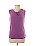 Studio Works Purple Sleeveless Top Size L (petite) - photo 1