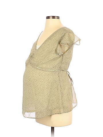 Motherhood Short Sleeve Blouse (view 1)