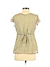 Motherhood 100% Rayon Green Short Sleeve Blouse Size M - photo 2
