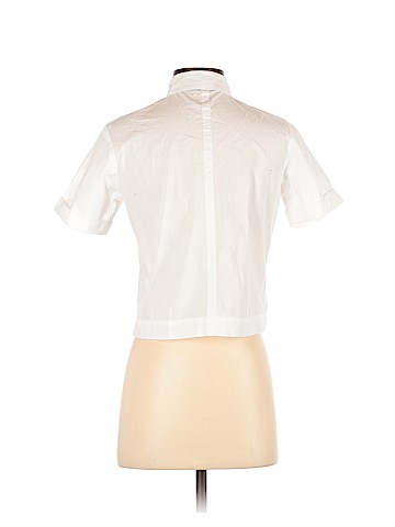 Topshop Short Sleeve Button-Down Shirt (view 2)