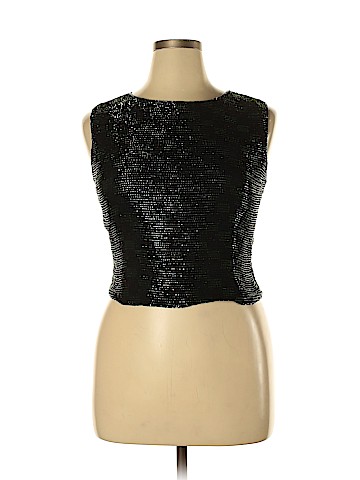 Scala Sleeveless Silk Top (view 1)