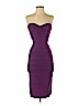 Herve Leger Purple Cocktail Dress Size XS - photo 1