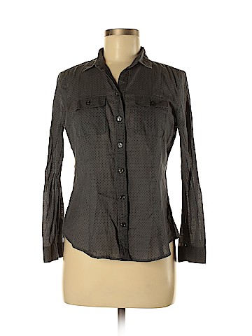 Ann Taylor LOFT Long Sleeve Button-Down Shirt (view 1)