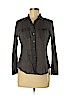 Ann Taylor LOFT 100% Cotton Gray Long Sleeve Button-Down Shirt Size M (petite) - photo 1