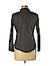 Ann Taylor LOFT 100% Cotton Gray Long Sleeve Button-Down Shirt Size M (petite) - photo 2