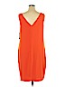 Lauren by Ralph Lauren 100% Polyester Orange Casual Dress Size 16 - photo 2