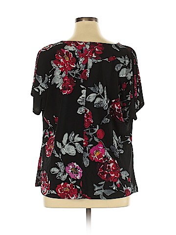 Dana Buchman Short Sleeve Blouse (view 2)
