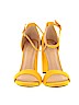 Y-Not? Yellow Heels Size 7 - photo 2