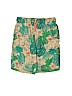Gymboree 100% Cotton Floral Tropical Tan Khaki Shorts Size 6 - photo 1
