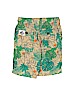 Gymboree 100% Cotton Floral Tropical Tan Khaki Shorts Size 6 - photo 2