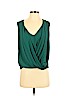 BCBGMAXAZRIA 100% Polyester Green Sleeveless Blouse Size S - photo 1