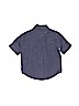 Janie and Jack 100% Linen Blue Short Sleeve Button-Down Shirt Size 12-18 mo - photo 2