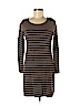 Ann Taylor LOFT Brown Casual Dress Size M (petite) - photo 1