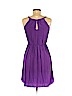 Rebecca Taylor 100% Silk Purple Casual Dress Size 2 - photo 2