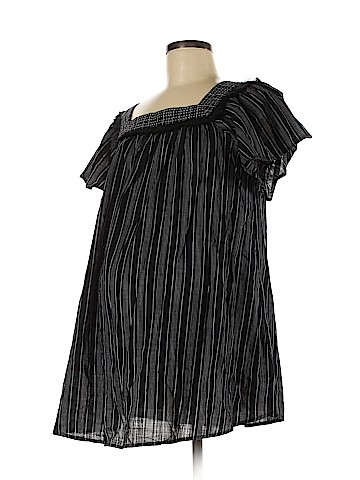 Isabel Maternity Short Sleeve Blouse (view 1)