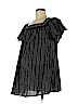 Isabel Maternity 100% Cotton Black Short Sleeve Blouse Size S - photo 1