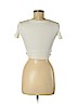 Zara Ivory Short Sleeve Top Size S - photo 2