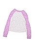 Justice Graphic Purple Pullover Sweater Size 6 - photo 2
