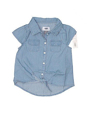 Old Navy Short Sleeve Button-Down Shirt (view 1)