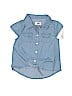 Old Navy 100% Cotton Blue Short Sleeve Button-Down Shirt Size 4T - photo 1