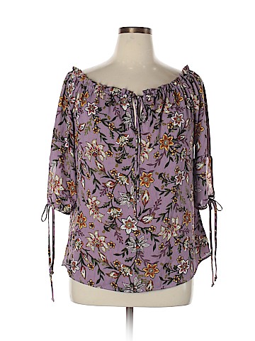 Renee C. 3/4 Sleeve Blouse (view 1)