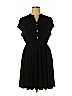 Roz & Ali Black Casual Dress Size 1X - photo 1