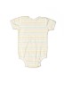 Little Wonders 100% Cotton Ivory Short Sleeve Onesie Size 3-6 mo - photo 2