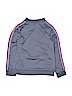 Adidas 100% Polyester Blue Track Jacket Size 10 - 12 - photo 2