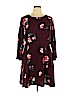 Old Navy 100% Polyester Burgundy Casual Dress Size XL - photo 1