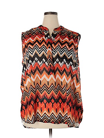 Rouge Sleeveless Blouse (view 1)