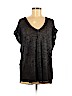FP BEACH Black Short Sleeve T-Shirt Size S (petite) - photo 1