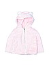 Old Navy 100% Polyester Pink Zip Up Hoodie Size 12-18 mo - photo 1