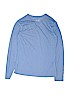 Nike 100% Polyester Blue Active T-Shirt Size L (kids) - photo 2