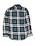 Gap Kids 100% Cotton Blue Long Sleeve Button-Down Shirt Size 12 - photo 2