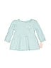 Just One Year by Carter's 100% Cotton Blue Long Sleeve Top 6-9 MO / 9 MO - photo 1