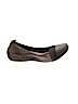 Naturalizer 100% Leather Brown Flats Size 8 1/2 - photo 1
