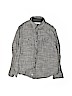 pd&c 100% Cotton Gray Long Sleeve Button-Down Shirt Size 7 - photo 1